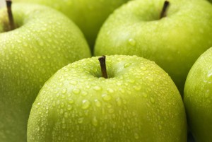 Green apples